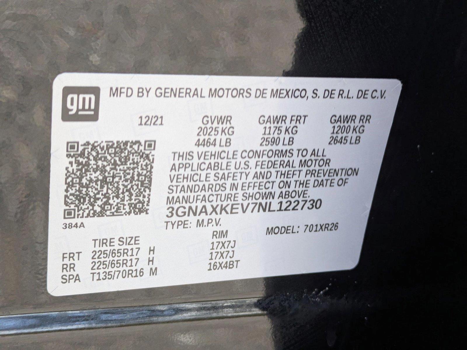 2022 Chevrolet Equinox Vehicle Photo in Sarasota, FL 34231