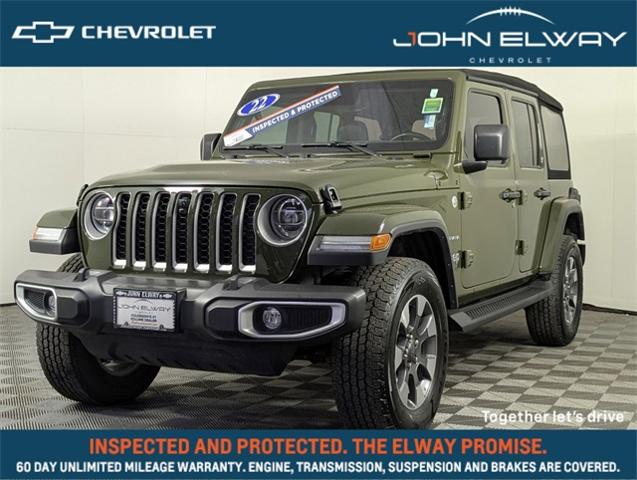 2022 Jeep Wrangler Vehicle Photo in ENGLEWOOD, CO 80113-6708