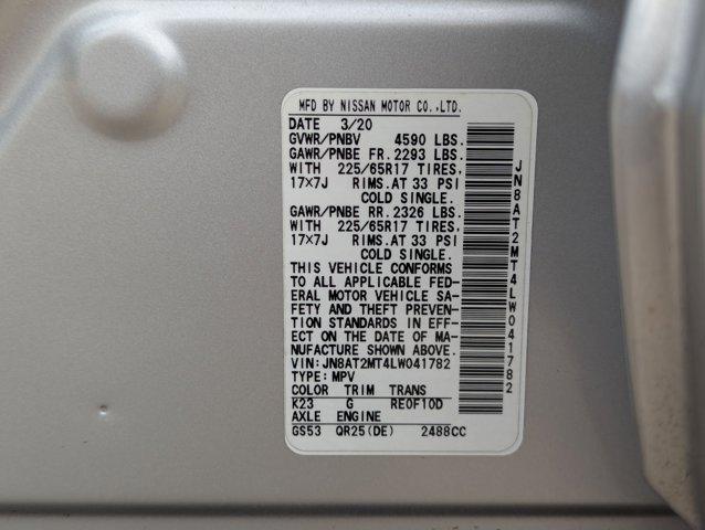2020 Nissan Rogue Vehicle Photo in San Antonio, TX 78230