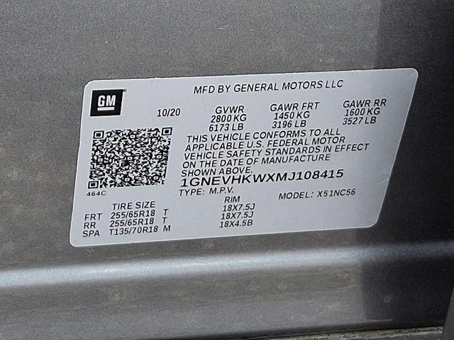 2021 Chevrolet Traverse Vehicle Photo in DANBURY, CT 06810-5034