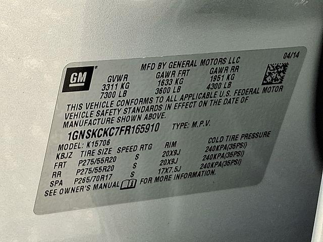 2015 Chevrolet Tahoe Vehicle Photo in DANBURY, CT 06810-5034