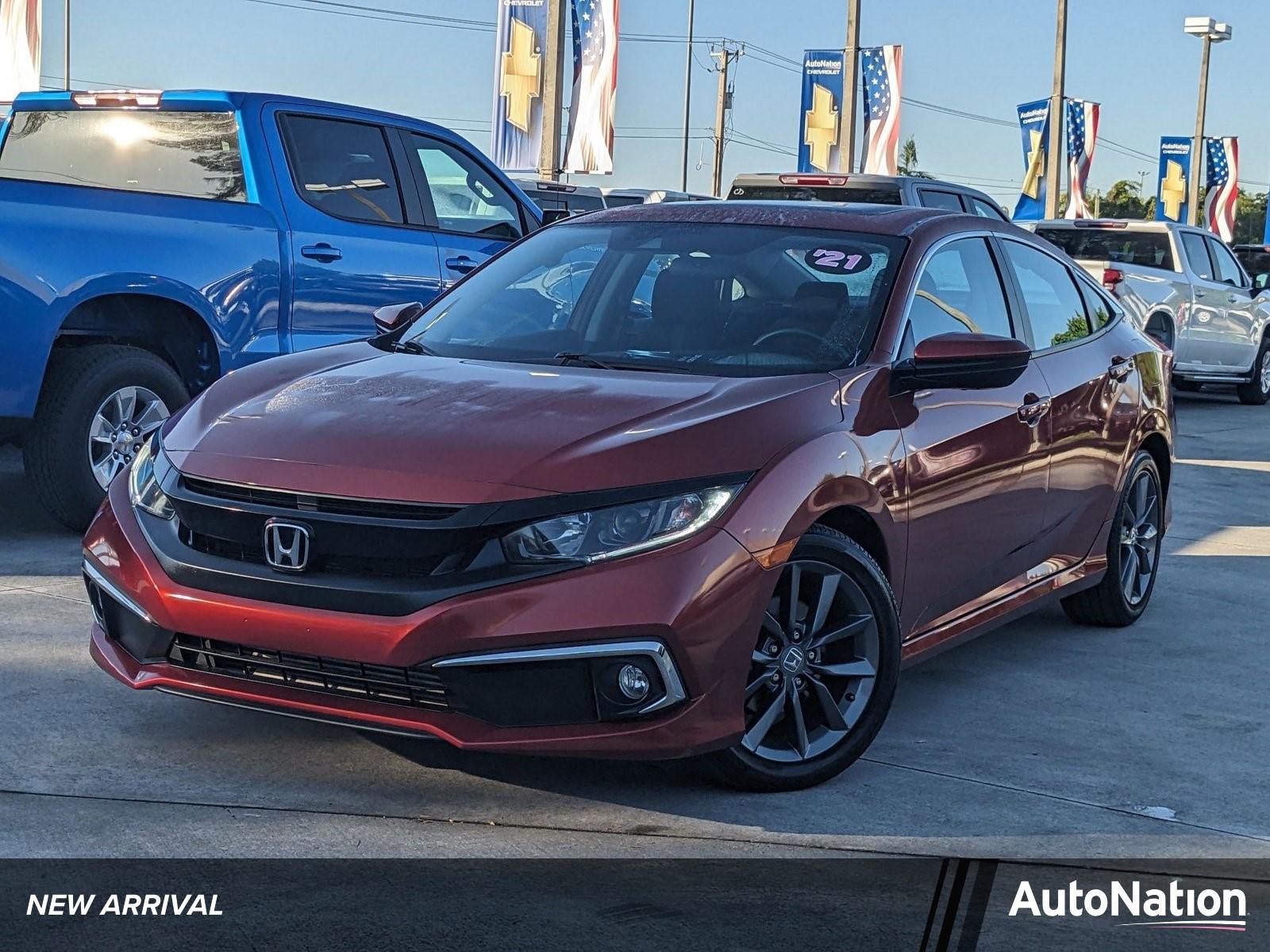 2021 Honda Civic Sedan Vehicle Photo in MIAMI, FL 33172-3015