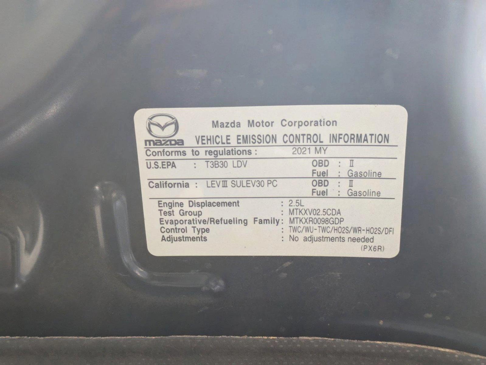 2021 Mazda Mazda3 Hatchback Vehicle Photo in Valencia, CA 91355-1794