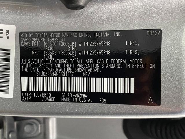 2022 Toyota Highlander Vehicle Photo in Appleton, WI 54913