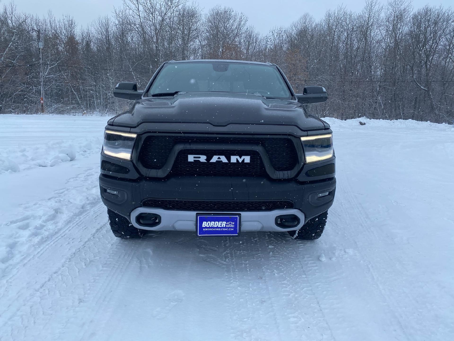 Used 2019 RAM Ram 1500 Pickup Rebel with VIN 1C6SRFLT7KN863415 for sale in International Falls, Minnesota