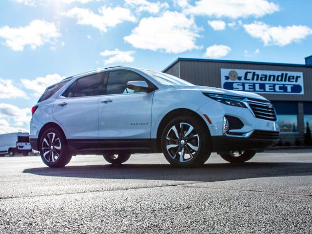 Used 2022 Chevrolet Equinox Premier with VIN 3GNAXNEV7NS198987 for sale in Madison, IN