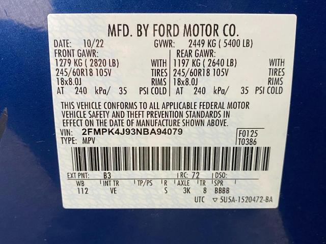 2022 Ford Edge Vehicle Photo in Appleton, WI 54913