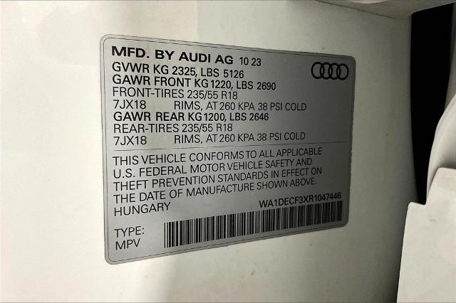 2024 Audi Q3 Vehicle Photo in Tulsa, OK 74129