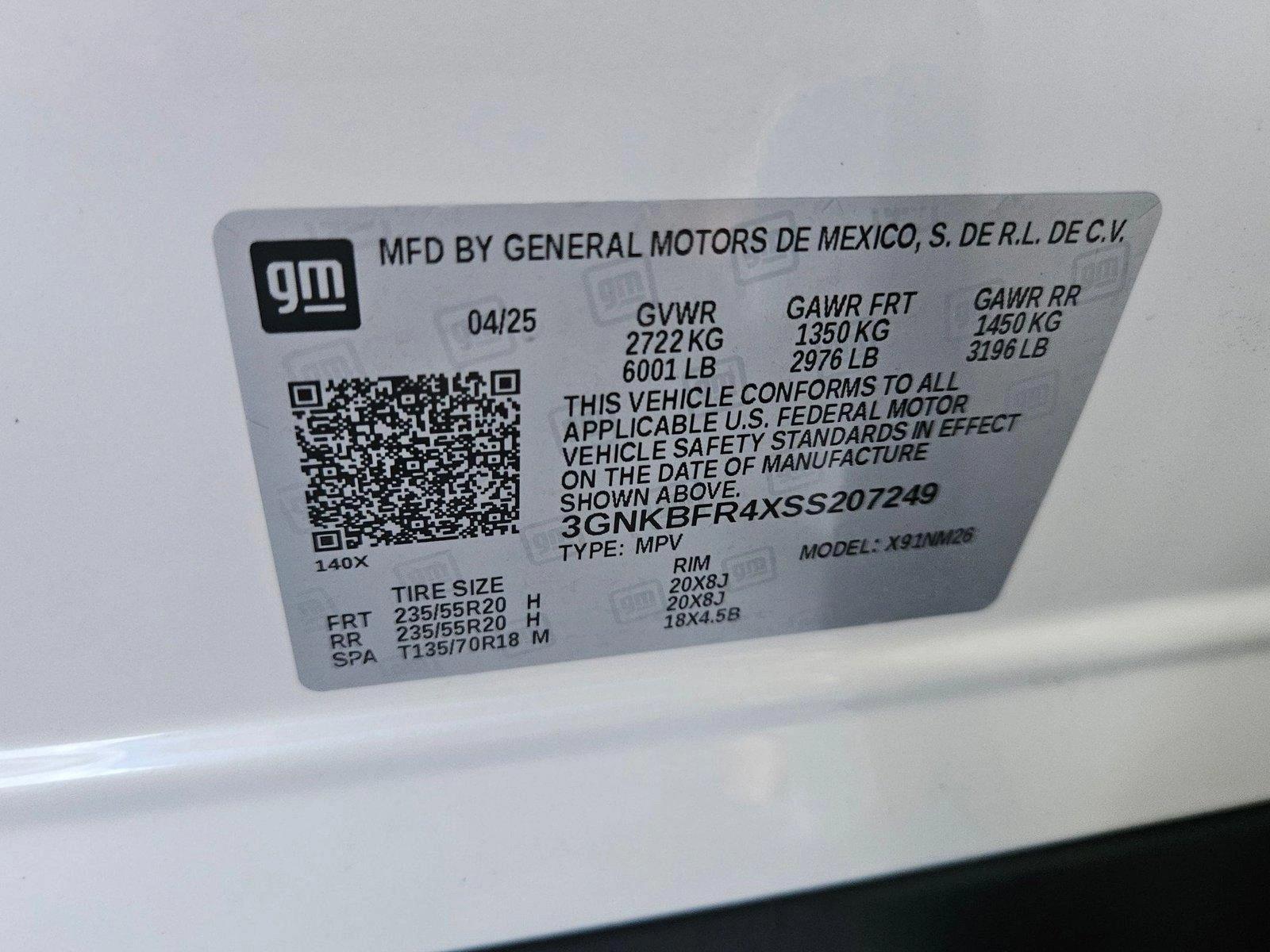 2025 Chevrolet Blazer Vehicle Photo in GREENACRES, FL 33463-3207