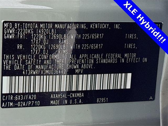 2021 Toyota RAV4 Vehicle Photo in Puyallup, WA 98371