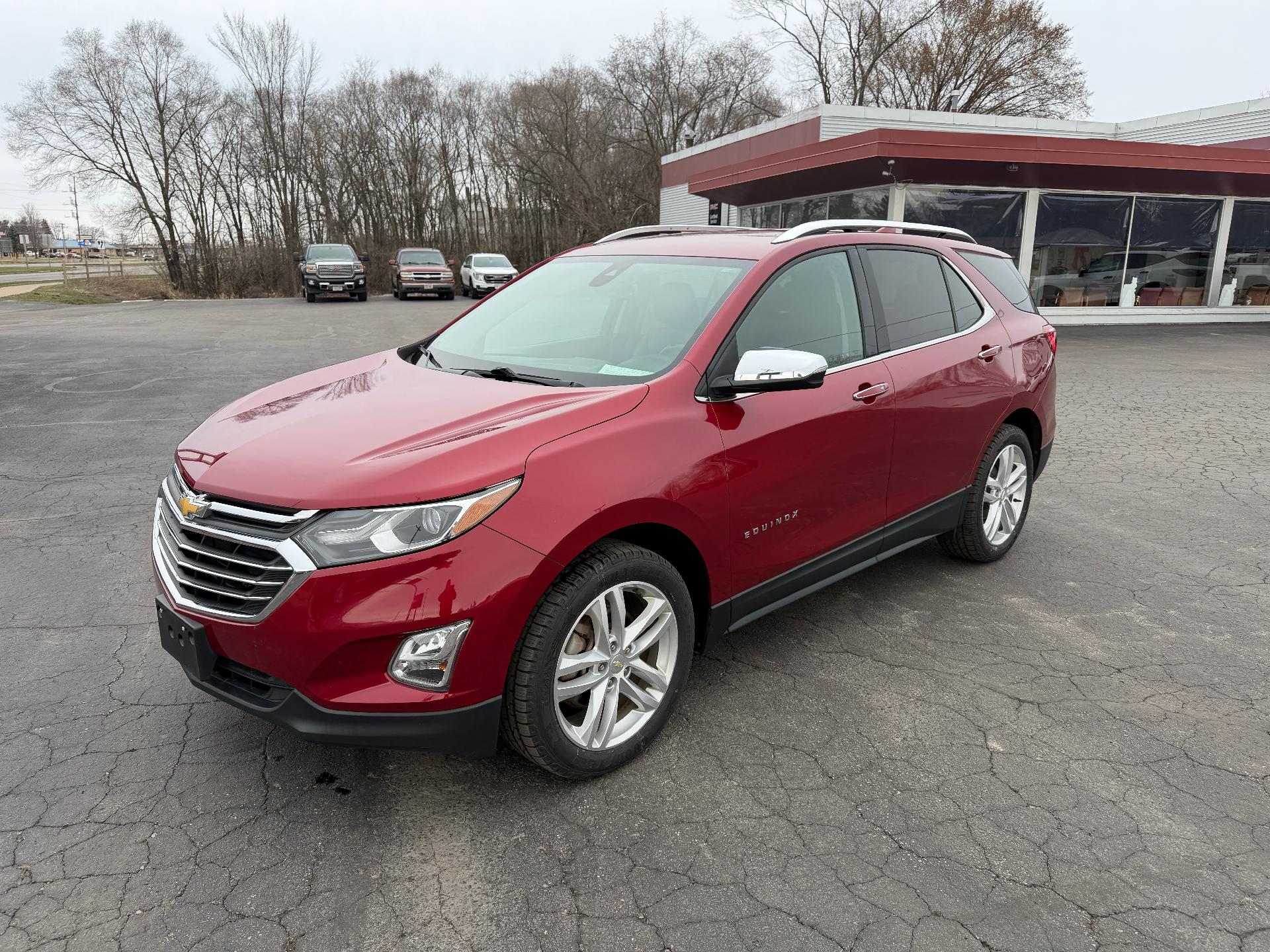 Cajun Red Tintcoat 2020 Chevrolet Equinox 2.0T Premier AWD SUV / Crossover Four-Wheel Drive 9-Speed Automatic