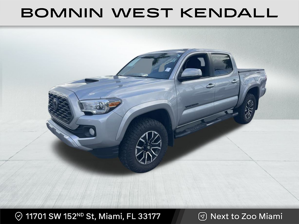 Used 2021 Toyota Tacoma TRD Sport with VIN 5TFAZ5CN2MX112696 for sale in Miami, FL