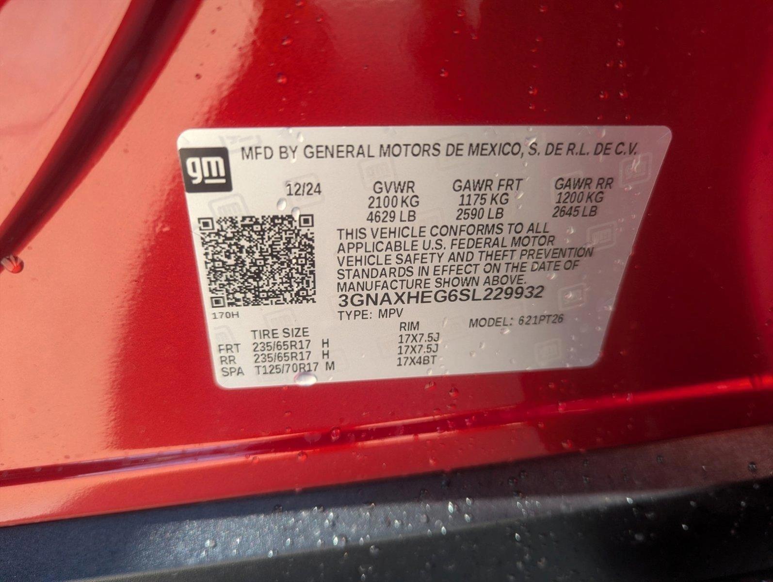 2025 Chevrolet Equinox Vehicle Photo in CORPUS CHRISTI, TX 78412-4902