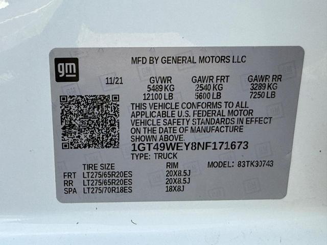 2022 GMC Sierra 3500HD Vehicle Photo in COLUMBIA, MO 65203-3903