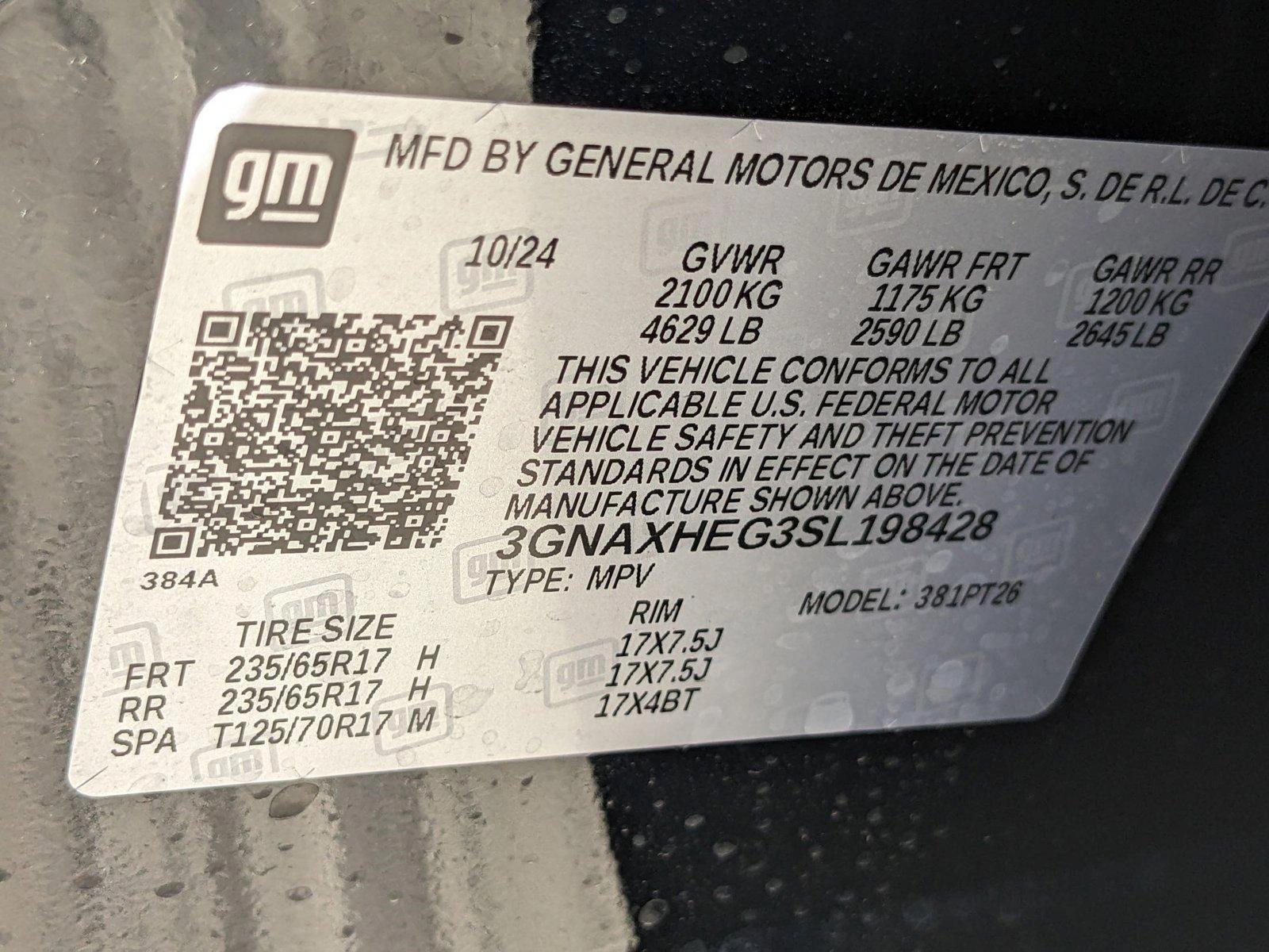 2025 Chevrolet Equinox Vehicle Photo in MIAMI, FL 33172-3015