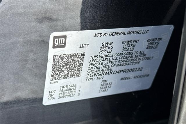 2023 Chevrolet Tahoe Vehicle Photo in ELK GROVE, CA 95757-8703