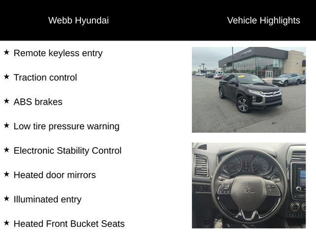 2022 Mitsubishi Outlander Sport Vehicle Photo in Merrillville, IN 46410