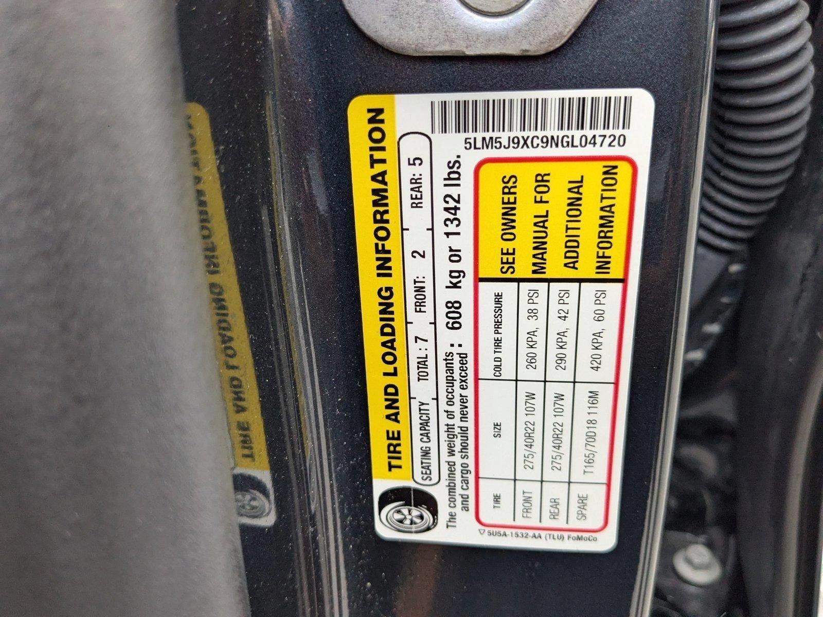 2022 Lincoln Aviator Vehicle Photo in Pompano Beach, FL 33064