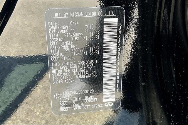 2025 INFINITI QX80 Vehicle Photo in San Antonio, TX 78230
