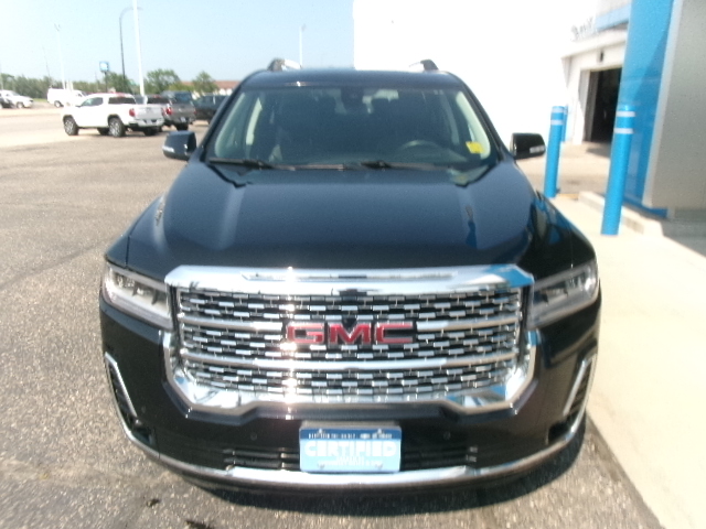 Certified 2021 GMC Acadia Denali with VIN 1GKKNXLS4MZ218481 for sale in Wahpeton, ND