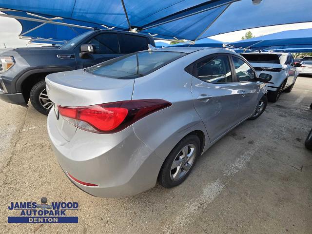 2015 Hyundai ELANTRA Vehicle Photo in DENTON, TX 76210-9321