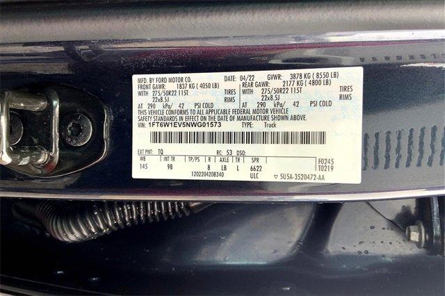 2022 Ford F-150 Lightning Vehicle Photo in TOPEKA, KS 66609-0000