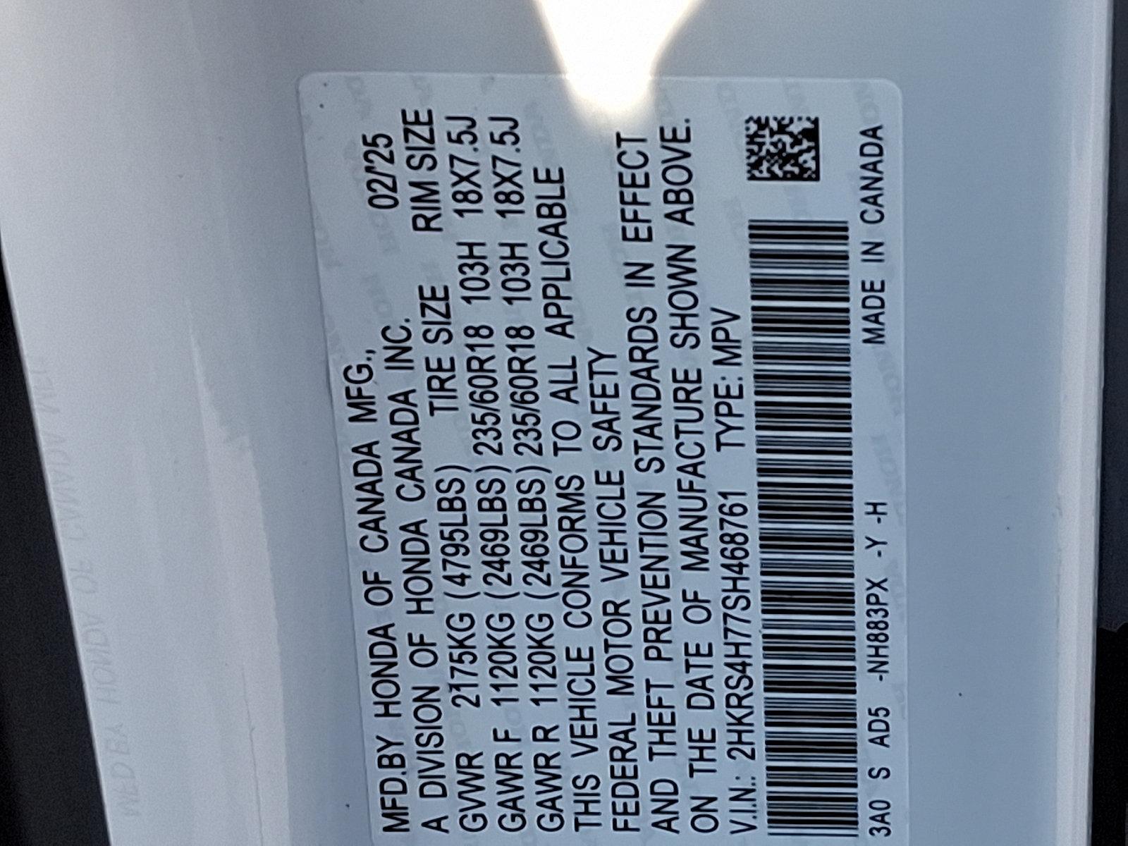 2025 Honda CR-V Vehicle Photo in Harrisburg, PA 17111