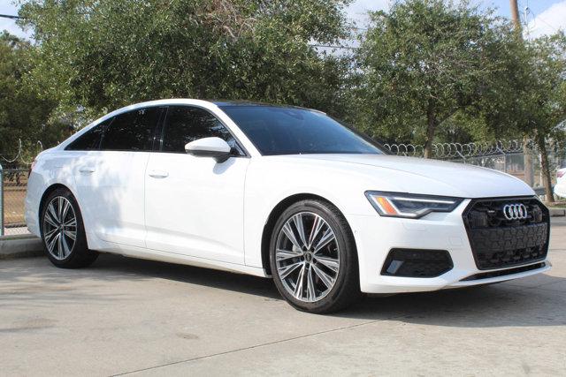 2024 Audi A6 Sedan Vehicle Photo in HOUSTON, TX 77090