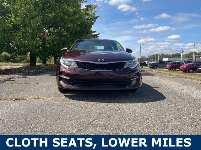 Used 2016 Kia Optima LX with VIN 5XXGT4L37GG028311 for sale in Mooresville, IN