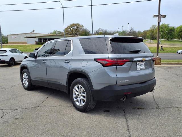 Used 2023 Chevrolet Traverse LS with VIN 1GNERFKW4PJ108407 for sale in Tahlequah, OK