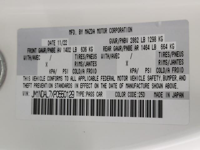2023 Mazda MX-5 Miata RF Vehicle Photo in NEENAH, WI 54956-2243