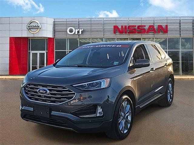 Used 2022 Ford Edge Titanium with VIN 2FMPK4K96NBA92535 for sale in Bossier City, LA