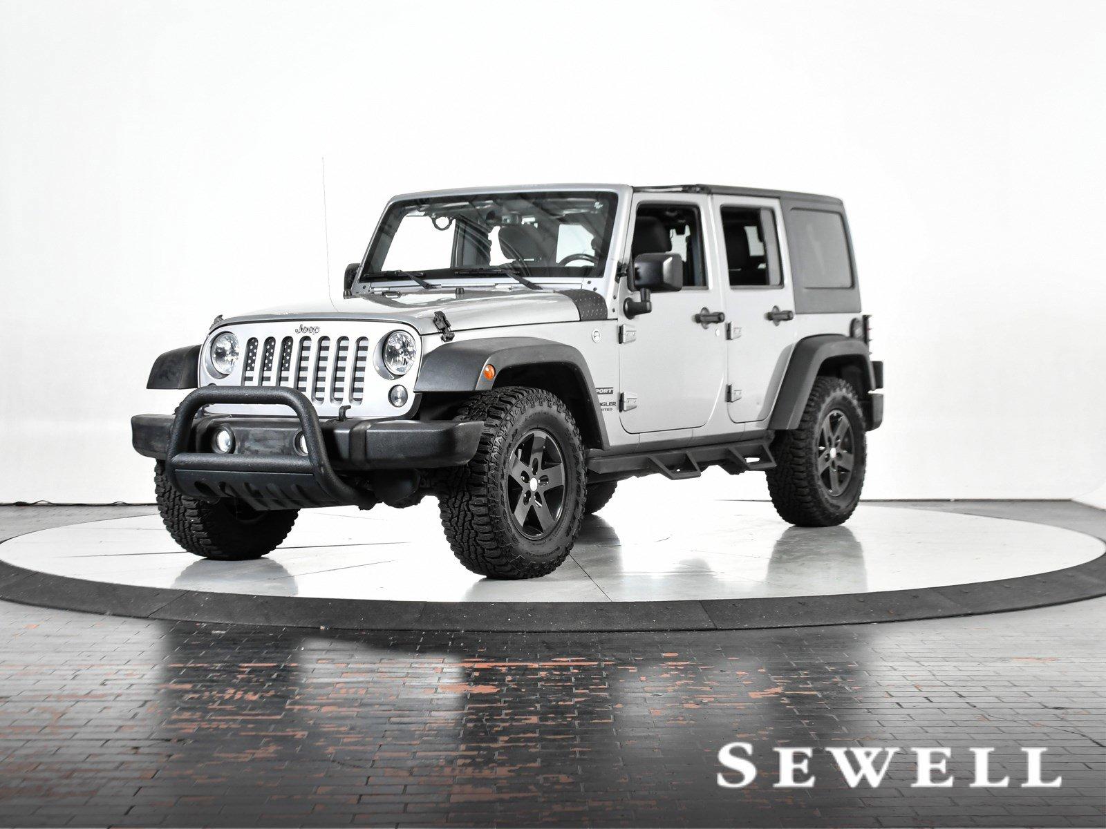 2016 Jeep Wrangler Unlimited Vehicle Photo in DALLAS, TX 75235