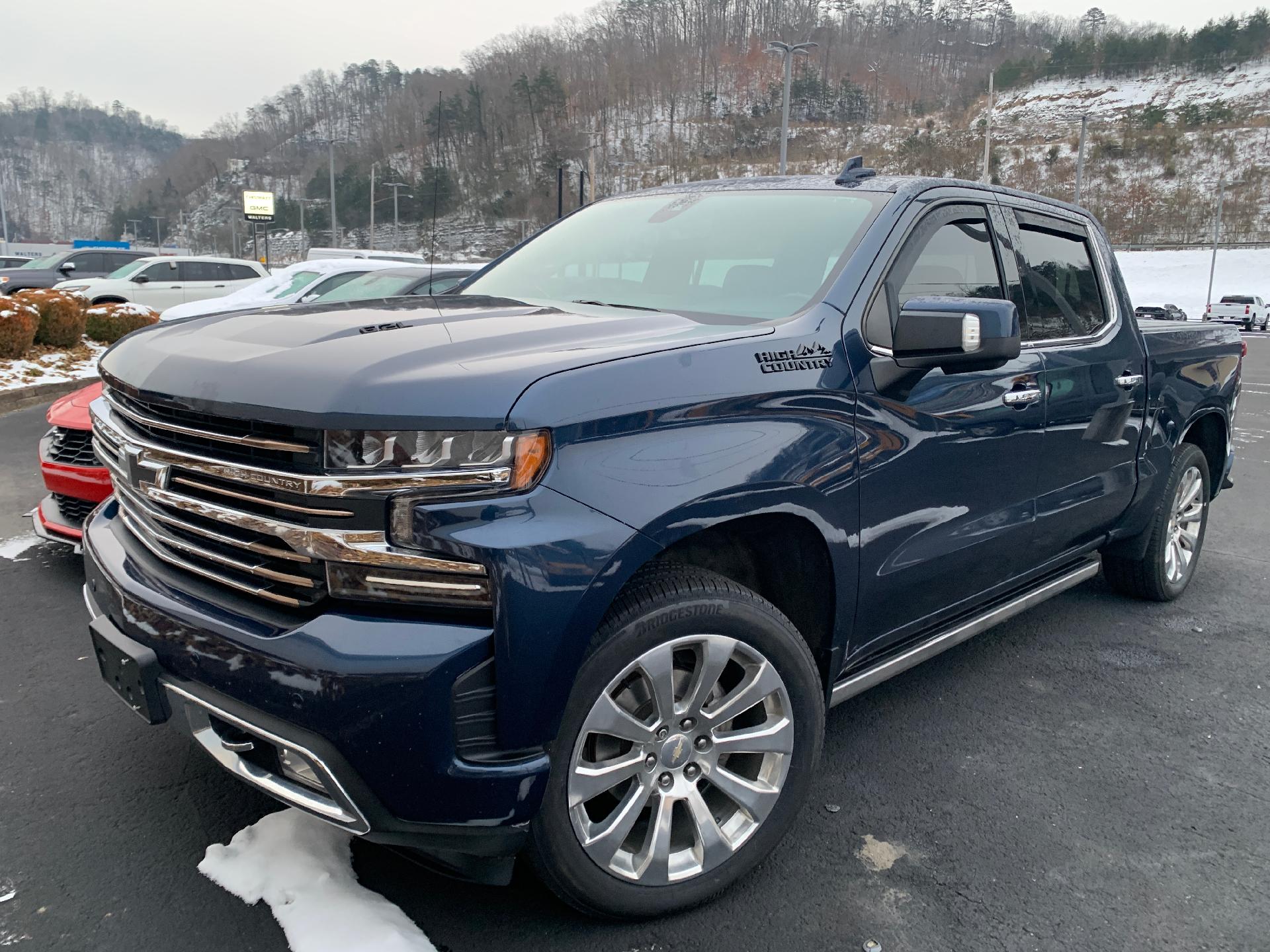 Used 2022 Chevrolet Silverado 1500 Limited High Country with VIN 3GCUYHEL3NG202460 for sale in Pikeville, KY