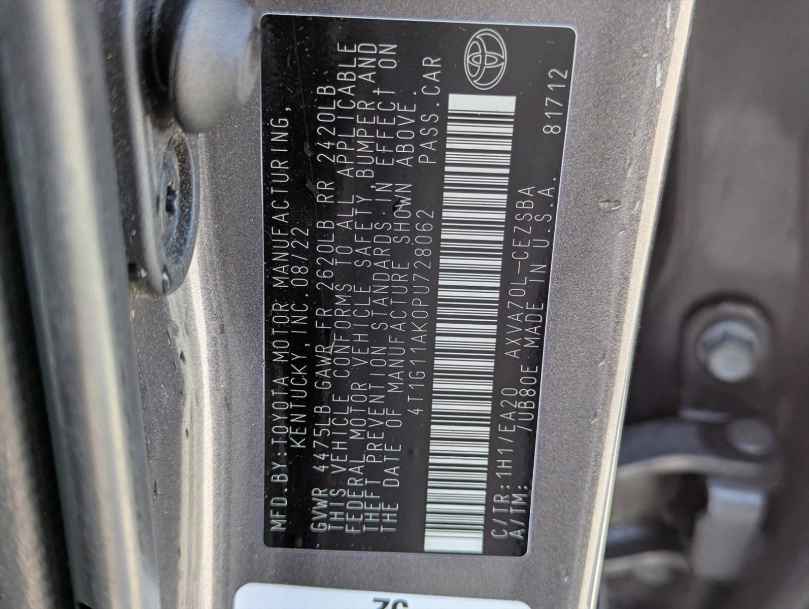 2023 Toyota Camry Vehicle Photo in Ft. Myers, FL 33907