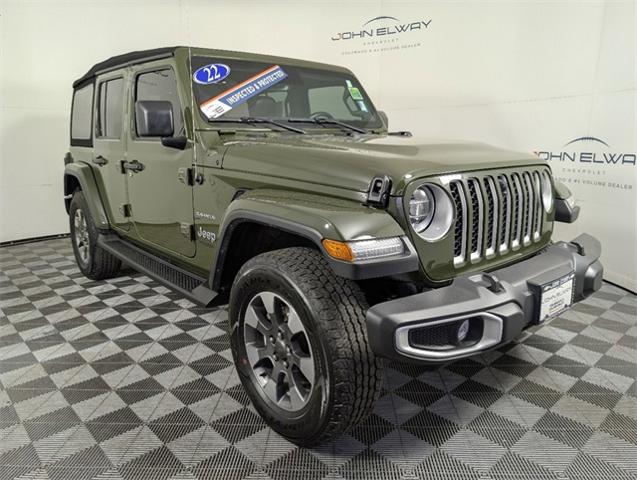 2022 Jeep Wrangler Vehicle Photo in ENGLEWOOD, CO 80113-6708