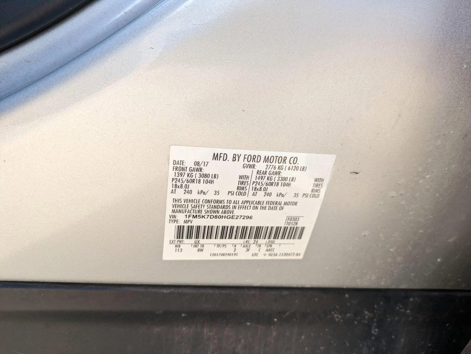 2017 Ford Explorer Vehicle Photo in Winter Park, FL 32792