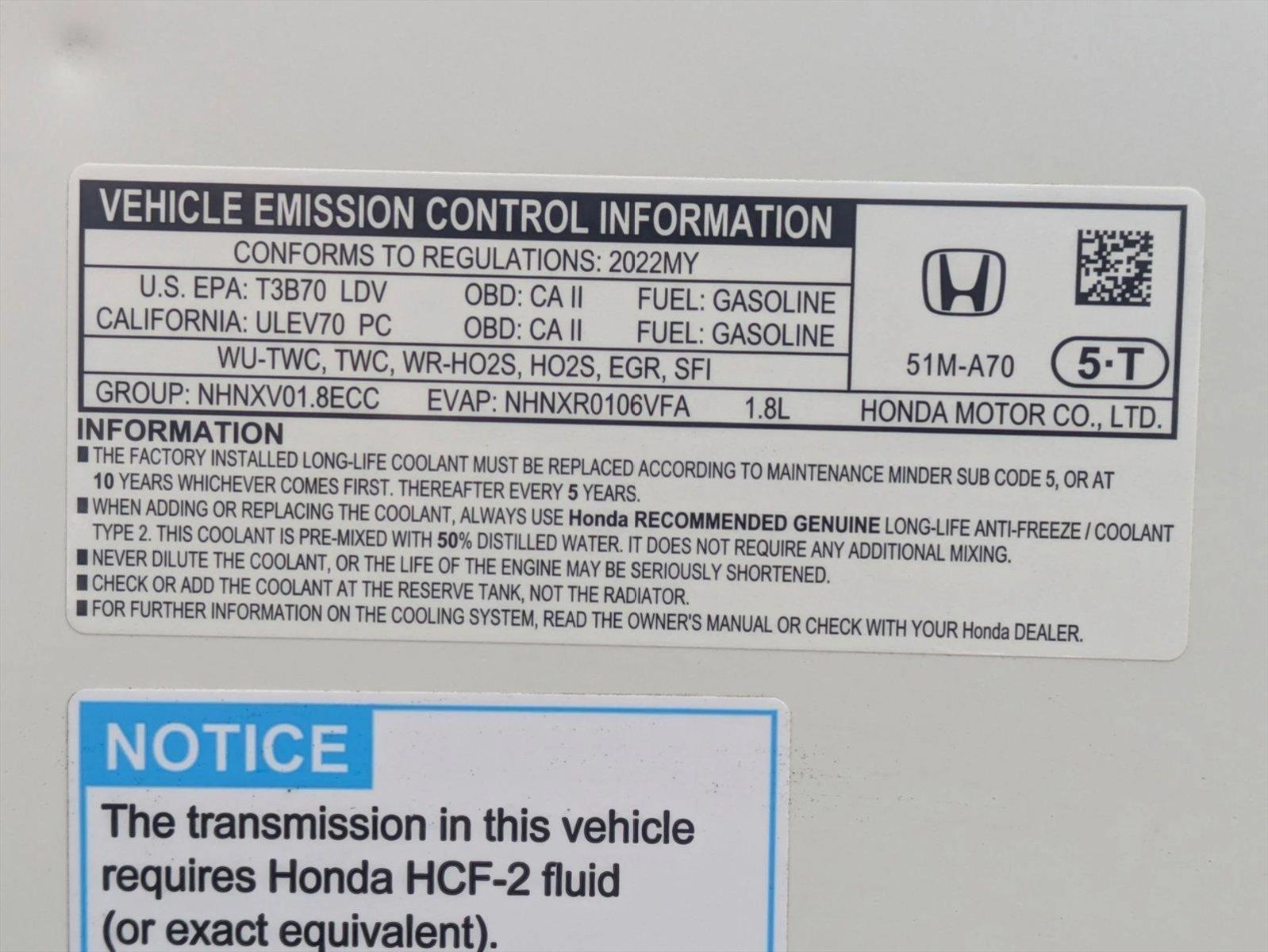 2022 Honda HR-V Vehicle Photo in Valencia, CA 91355-1794