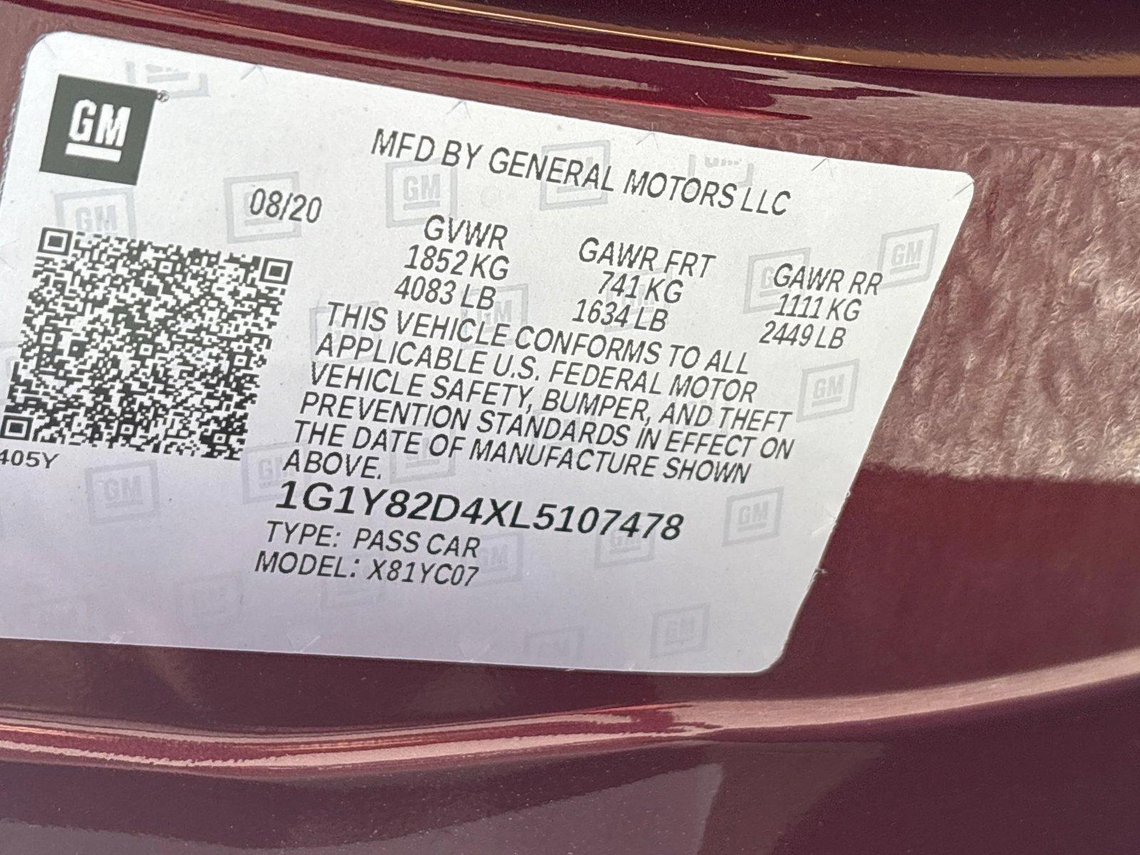 2020 Chevrolet Corvette Vehicle Photo in Fort Lauderdale, FL 33316