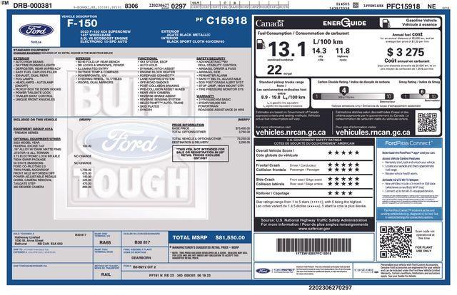 2023 Ford F-150 Vehicle Photo in DANBURY, CT 06810-5034