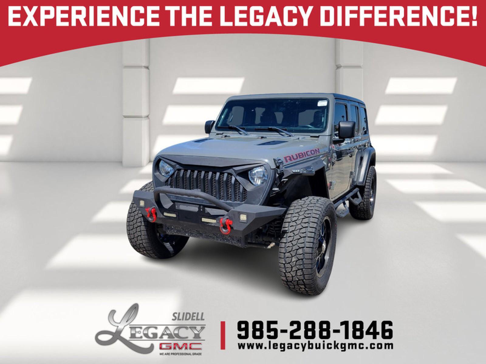 Sting-Gray Clearcoat 2019 Jeep Wrangler Unlimited Rubicon 4WD SUV / Crossover Four-Wheel Drive