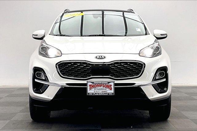 Used 2021 Kia Sportage EX with VIN KNDPNCAC3M7850003 for sale in Placerville, CA