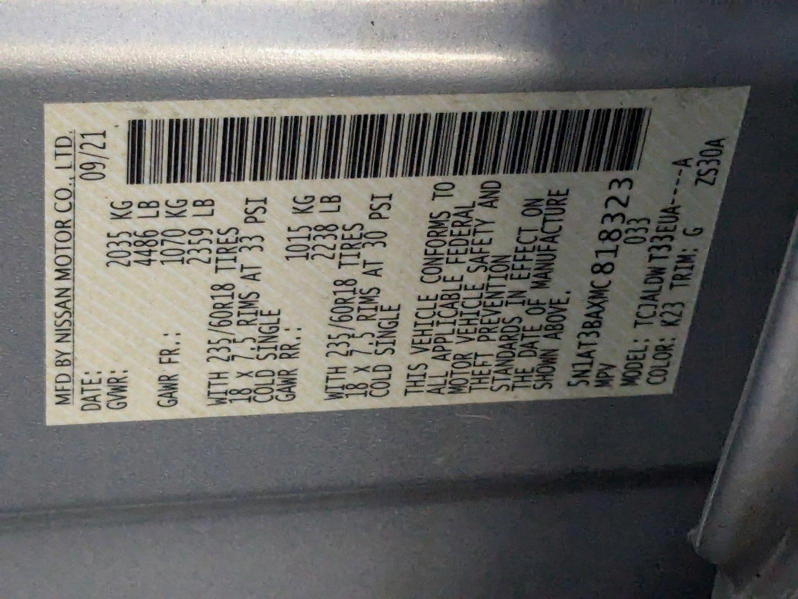 2021 Nissan Rogue Vehicle Photo in Miami, FL 33135