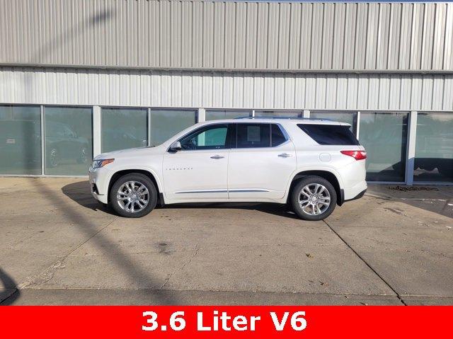 Used 2021 Chevrolet Traverse High Country with VIN 1GNEVNKW6MJ136355 for sale in Beresford, SD