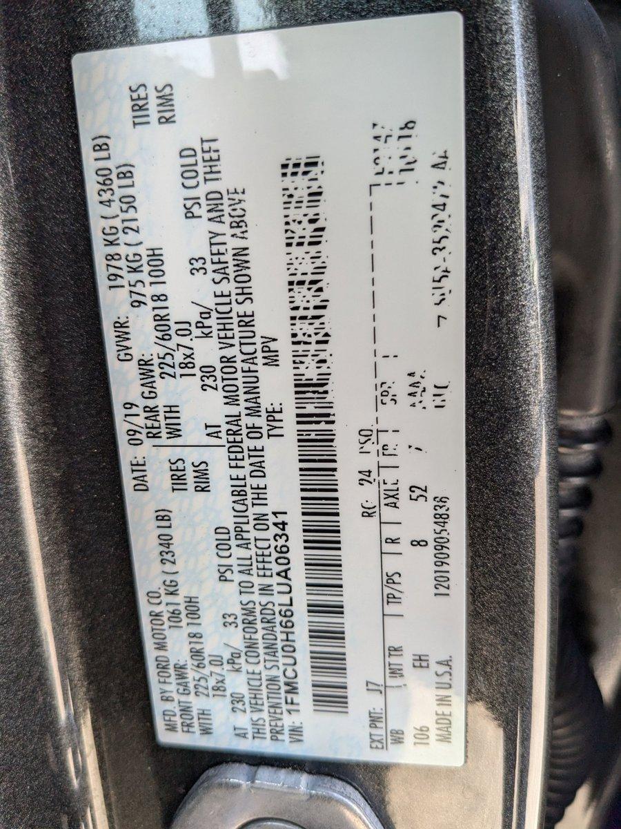 2020 Ford Escape Vehicle Photo in St. Petersburg, FL 33713