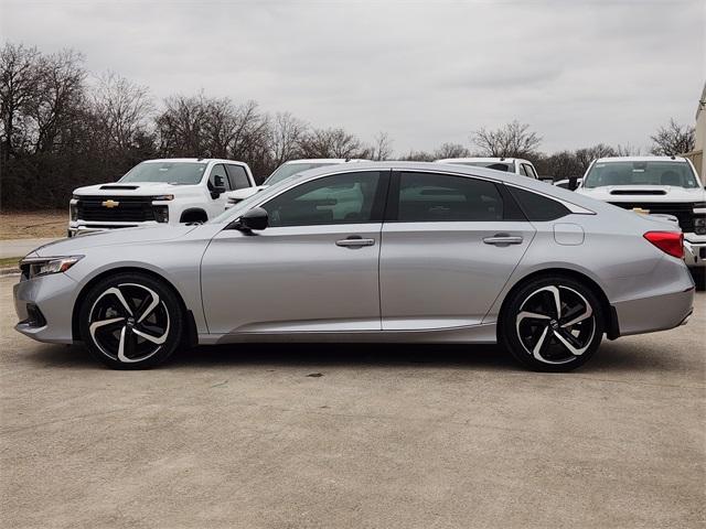 2022 Honda Accord Sedan Vehicle Photo in GAINESVILLE, TX 76240-2013