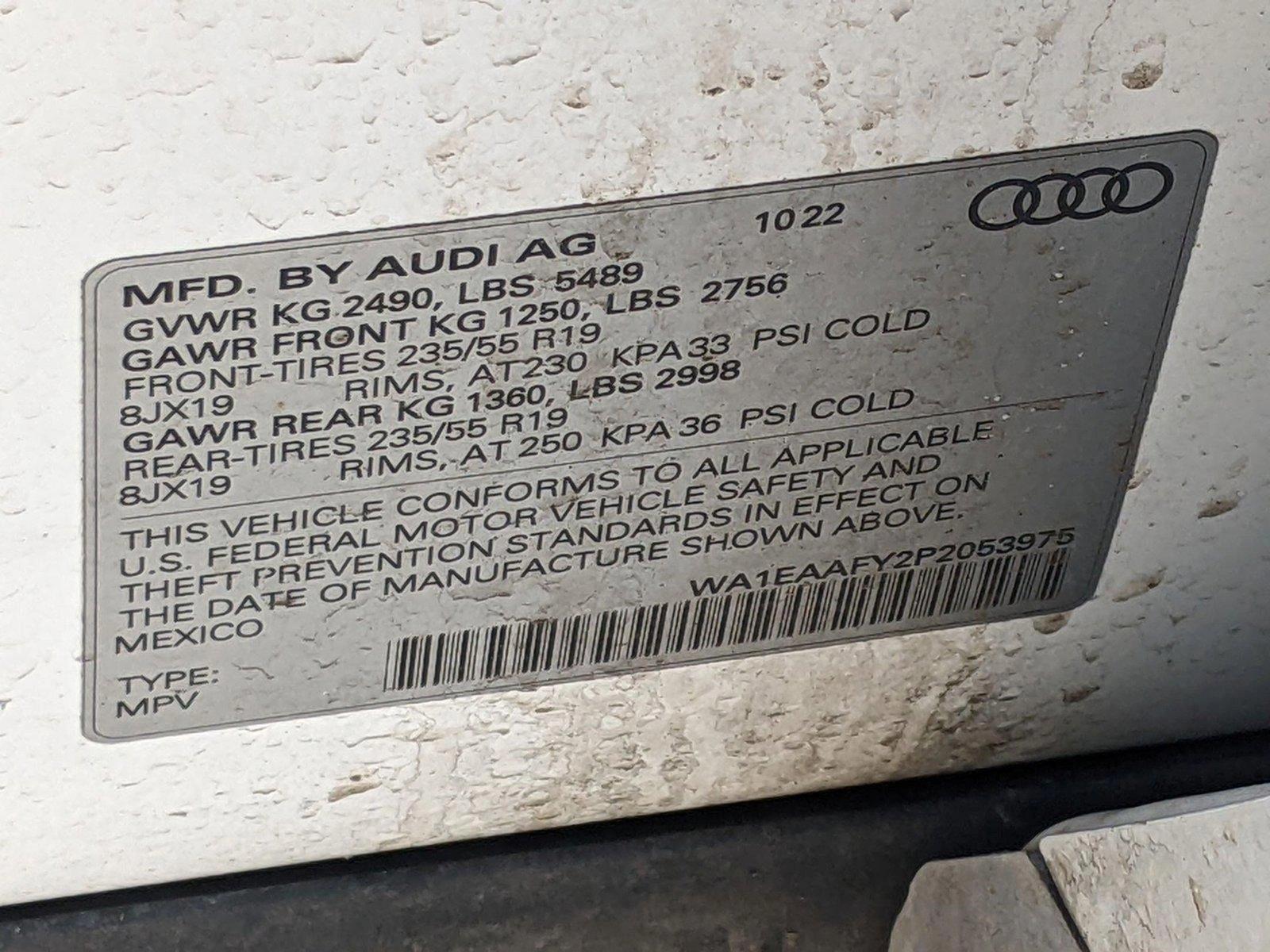 2023 Audi Q5 Vehicle Photo in Cockeysville, MD 21030