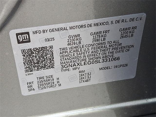 2025 Chevrolet Equinox Vehicle Photo in SEAFORD, DE 19973-8463