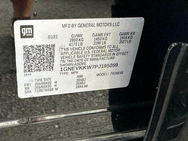 2023 Chevrolet Traverse Vehicle Photo in COLUMBIA, MO 65203-3903
