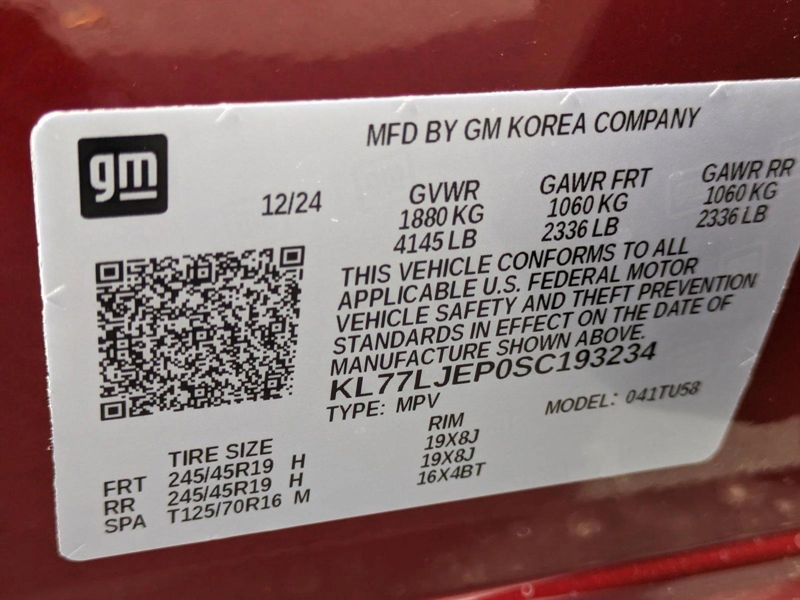 2025 Chevrolet Trax Vehicle Photo in GREENACRES, FL 33463-3207